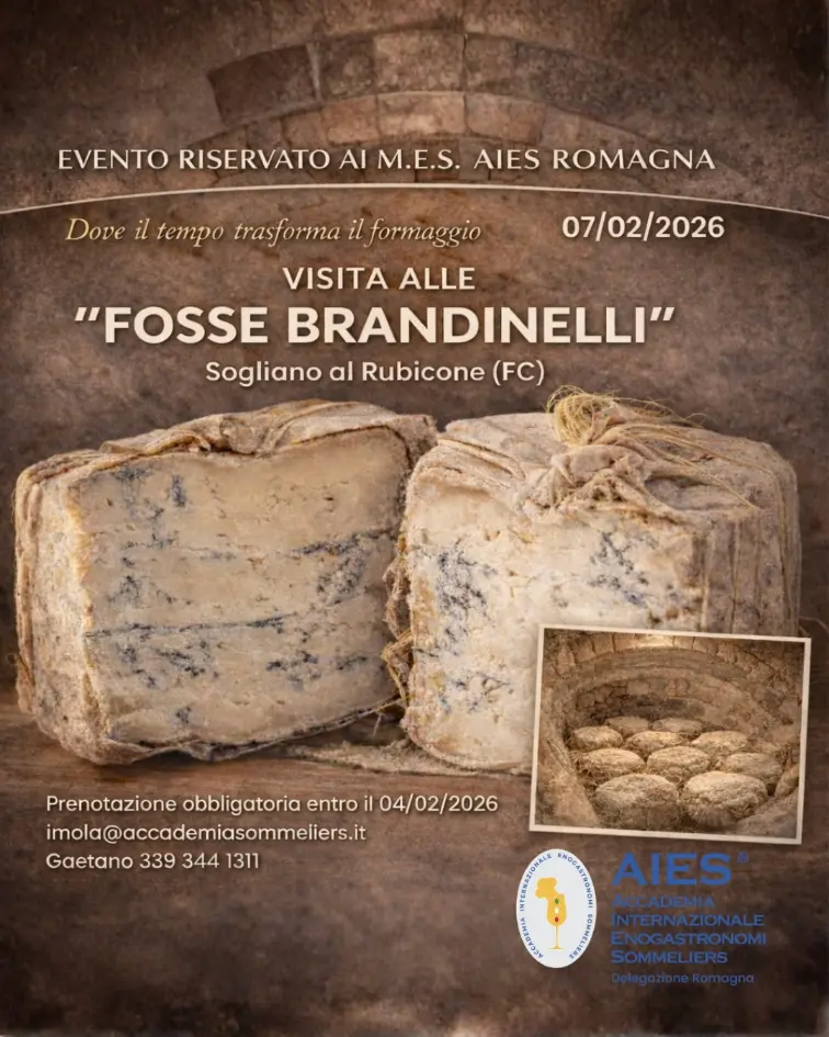 Locandina Evento AIES visita alle Fosse Brandinelli