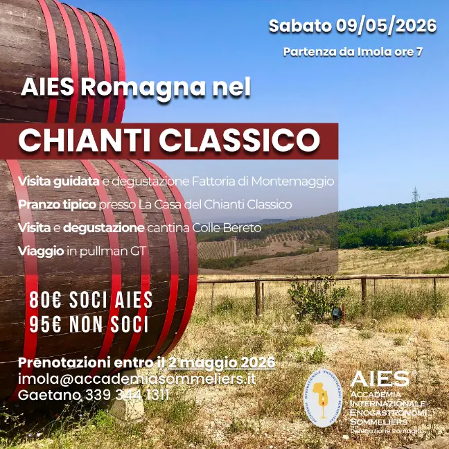 Locandina Gita AIES Romagna nel Chianti
