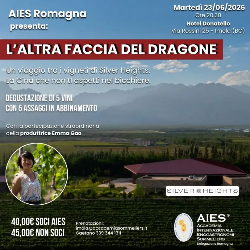 Locandina Evento Aies Romagna - L'altra faccia del Dragone