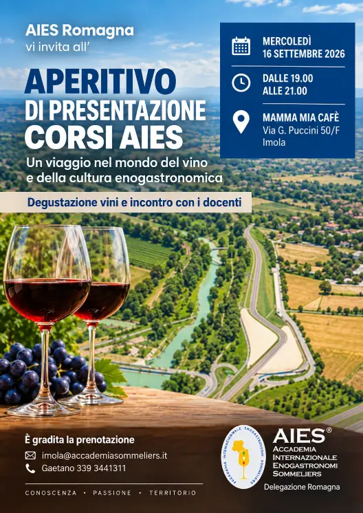 Locandina Presentazione Corsi AIES Romagna 2026