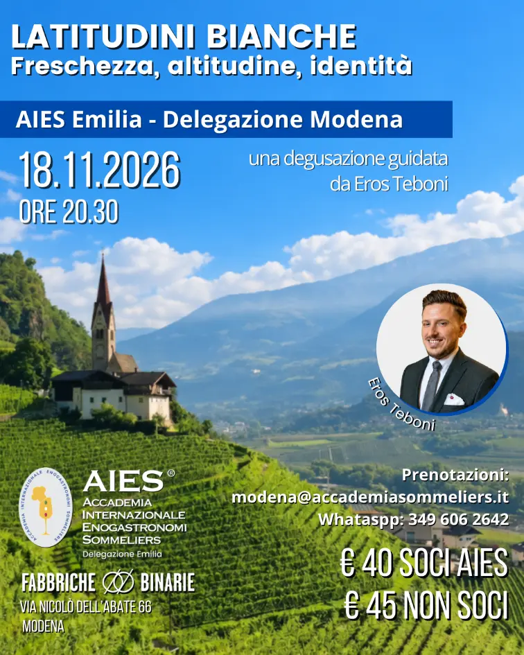 Locandina Evento AIES Emilia - Latitudini bianche
